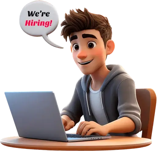 We're Hiring Character